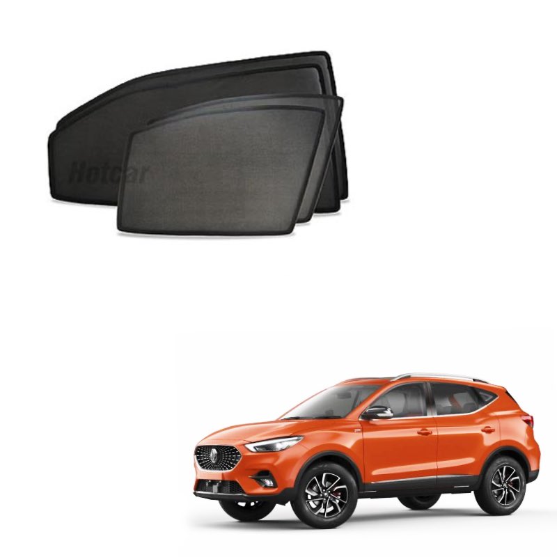 MG Astor Half Cut Z Black Sunshades