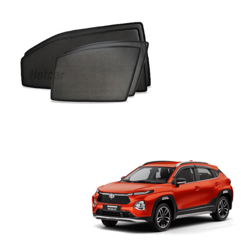 Toyota Taisor Half Cut Z Black Sunshades