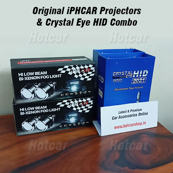 Original iPH Fog Lights M612 & Crystal Eye 55W HID (Kit (CanBUS Type) Combo