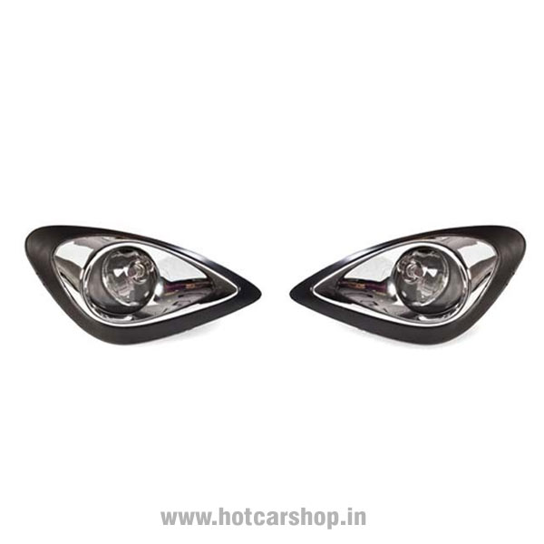 Nissan Micra Fog Light Assembly - Set of 2 (with Wiring Kit & Switch)