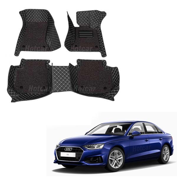 Audi A4 7D Premium Car Mats, 7 Layer Protection, Car Accessories, Black  with Silver Thread at Rs 3720/set, 3D Car Floor Mats in Delhi