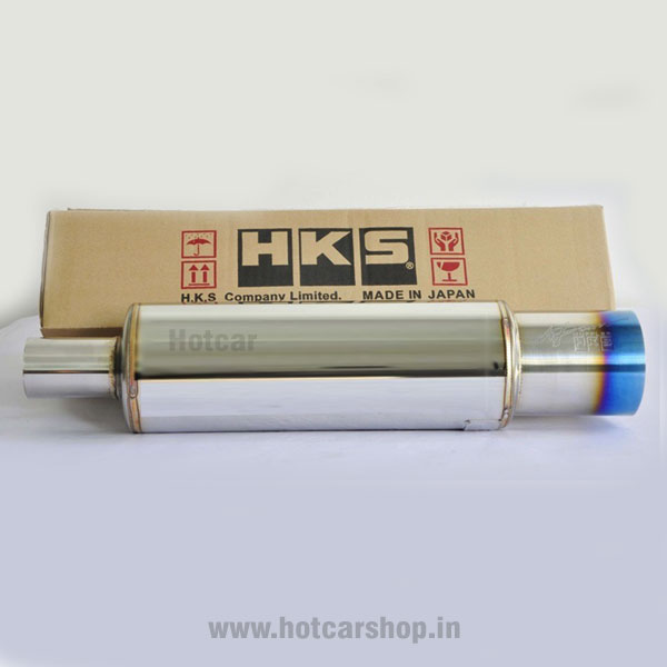 Imported HKS Muffler Type 1 - For Performance & Sound Enhancement (Petrol Cars)