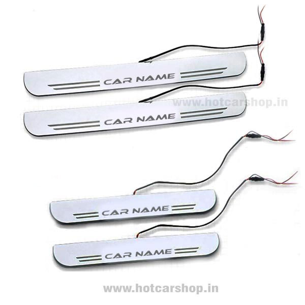 10 Sets of Acrylic LED Sill Plates For Any Car