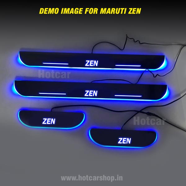 10 Sets of Acrylic LED Sill Plates For Any Car