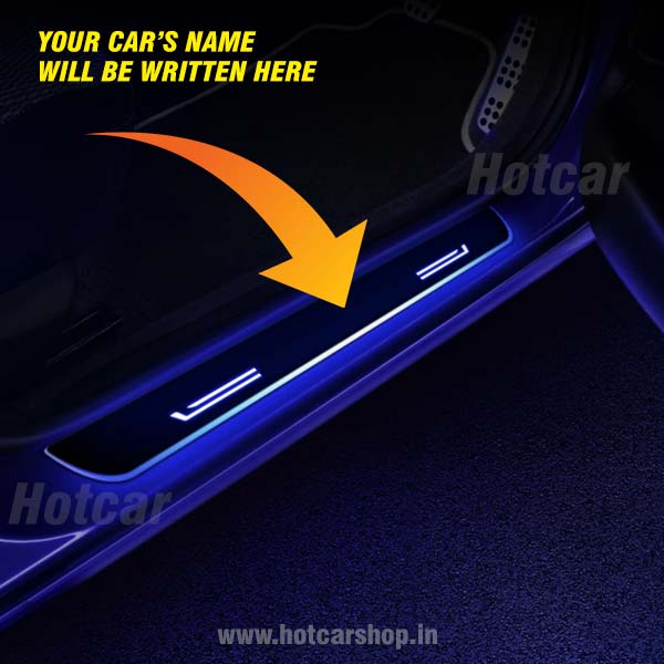 10 Sets of Acrylic LED Sill Plates For Any Car