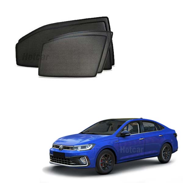 Volkswagen Virtus Half Cut Z Black Sunshades