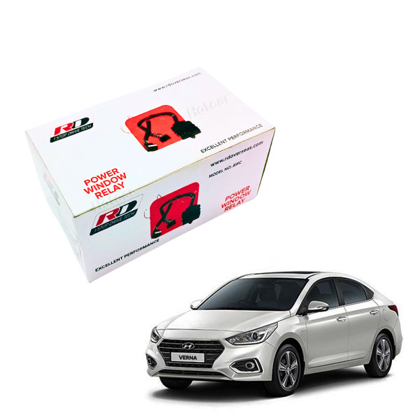 Hyundai Verna (2018 to 2022) Automatic Power Windows Roll Up Relay Kit (RD)