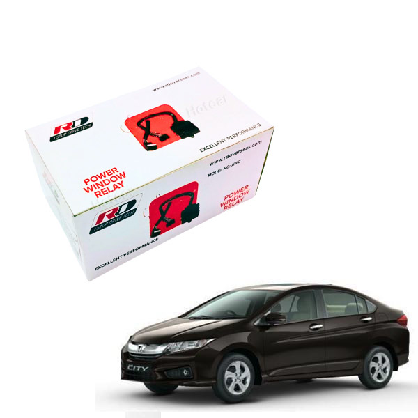 Honda City (2014 to 2019) Automatic Power Windows Roll Up Relay Kit (RD)