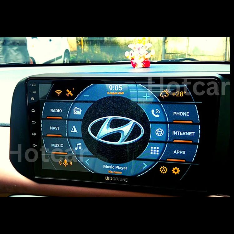 Hotcar - Hyundai Aura 9 Inch Android Stereo (2GB/32GB) - With LED Rear View Camera - 1 Year Warranty