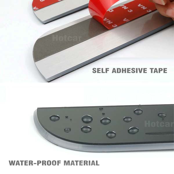 Mahindra Marazzo - LED Door Sill Scuff Plates - Acrylic