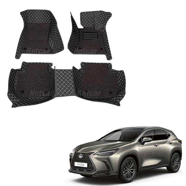 Lexus NX300 (2019 Onwards) Luxury Quality 7D Floor Mats