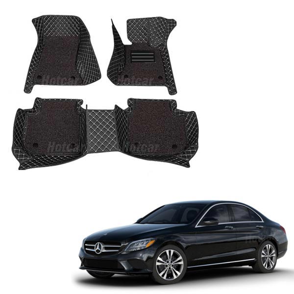Mercedes Benz E-350 (2017 onwards) Luxury Quality 7D Floor Mats