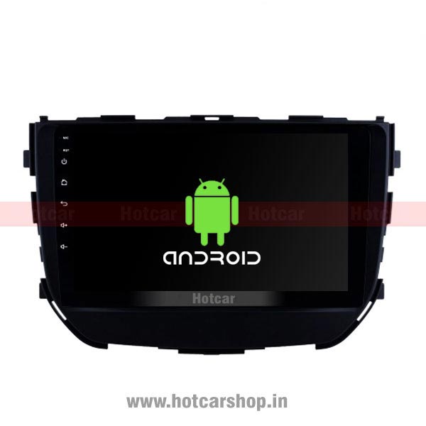 Hotcar - Maruti Brezza 9 Inch Android Stereo (2GB/32GB) - With LED Rear View Camera - 1 Year Warranty