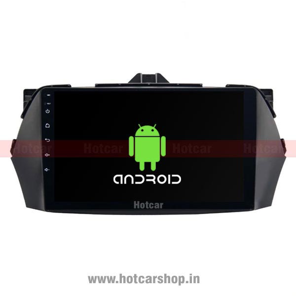 Hotcar - Maruti Ciaz 9 Inch Android Stereo (2GB/32GB) - With LED Rear View Camera - 1 Year Warranty