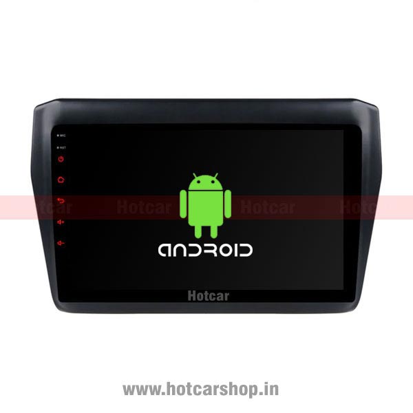 Hotcar - Maruti Dzire (2017 Onwards) 9 Inch Android Stereo (2GB/32GB) - With LED Rear View Camera - 1 Year Warranty