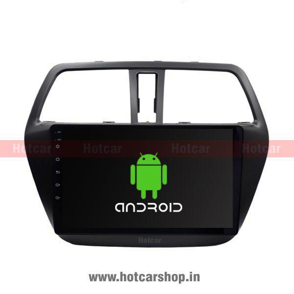 Hotcar - Maruti S-Cross 9 Inch Android Stereo (2GB/32GB) - With LED Rear View Camera - 1 Year Warranty