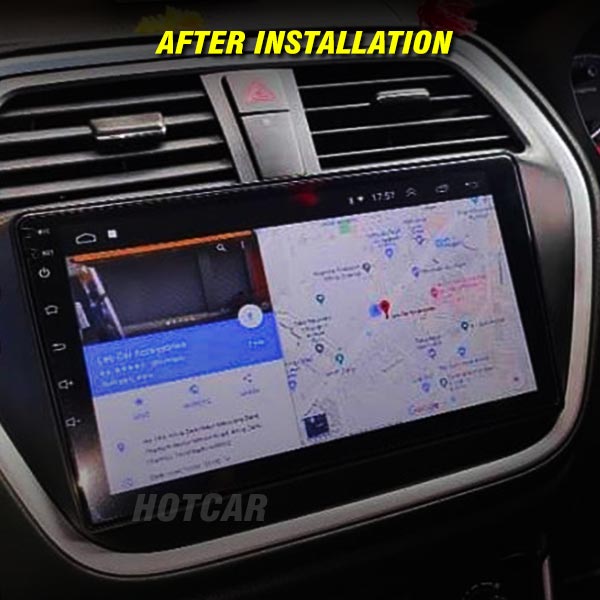 Hotcar - Maruti S-Cross 9 Inch Android Stereo (2GB/32GB) - With LED Rear View Camera - 1 Year Warranty