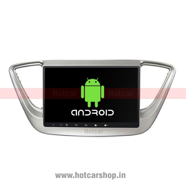 Hotcar - Hyundai Verna (2018-2020) Inch Android Stereo (2GB/32GB) - With LED Rear View Camera - 1 Year Warranty