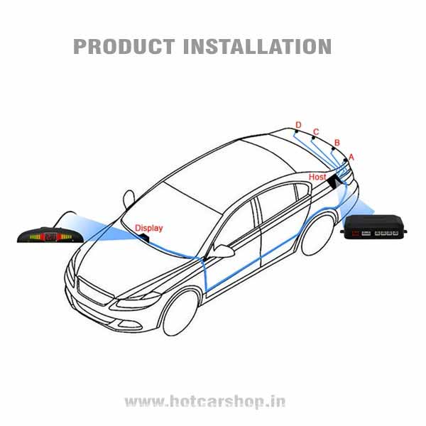Generic Parking Sensor and Display Kit