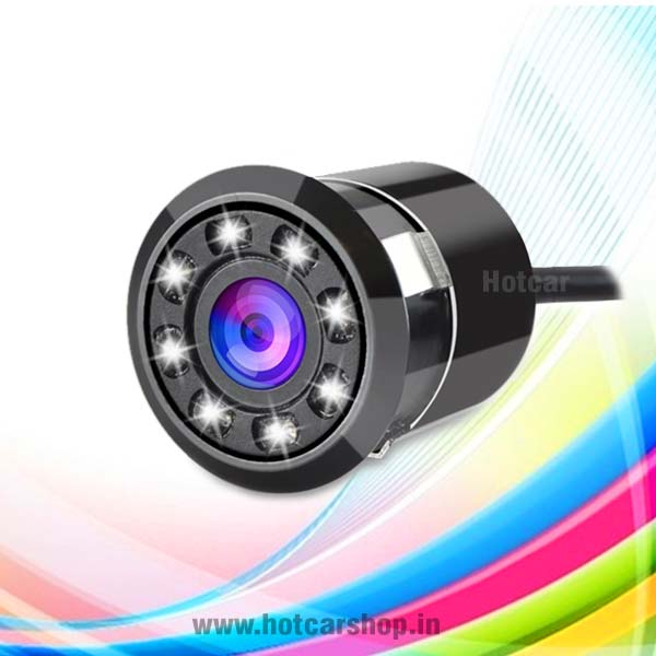 Universal Rear Bumper Mounted Reverse Parking Camera (LED Type)