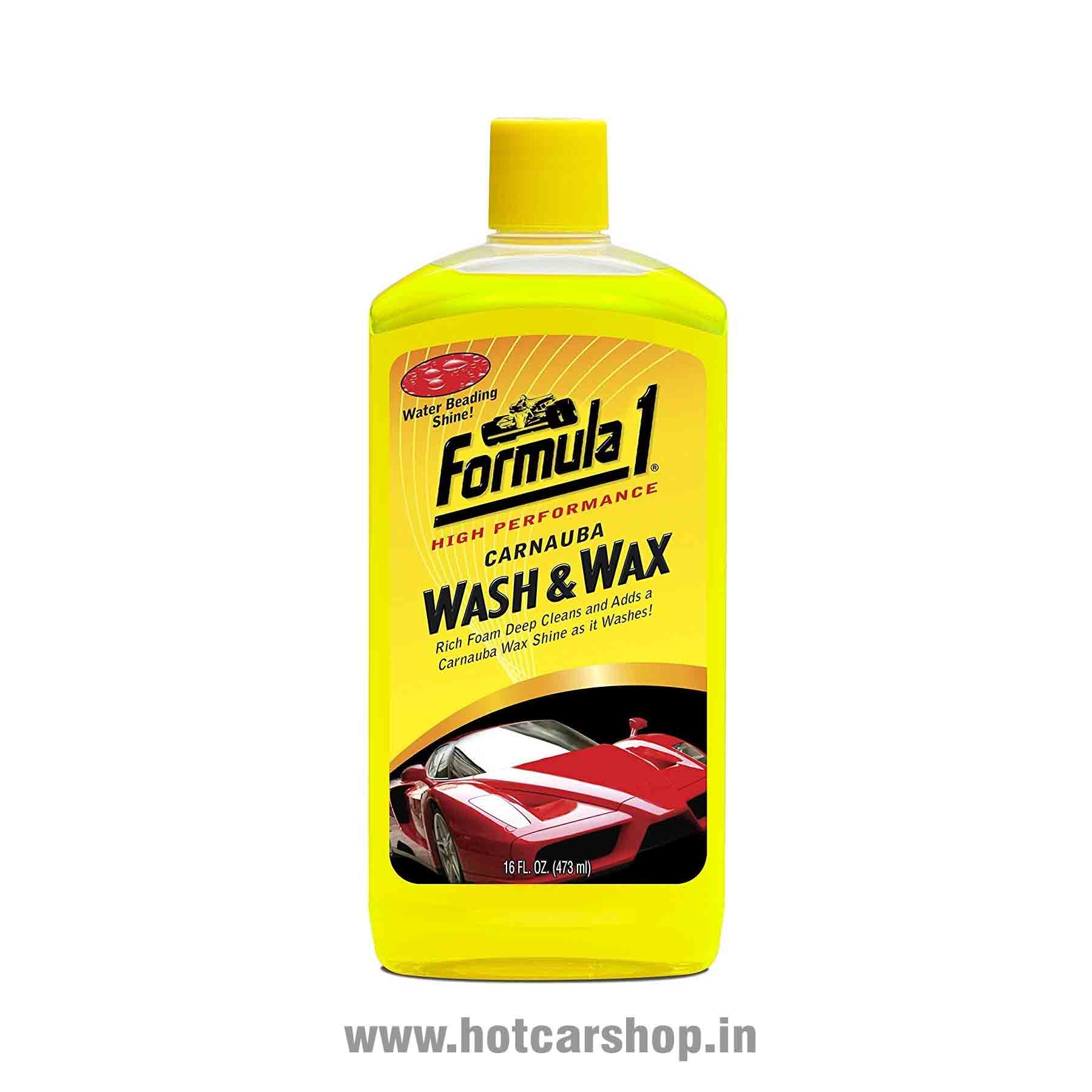 Formula 1 Wash & Wax 473 ml Car Shampoo -  (Made in USA)