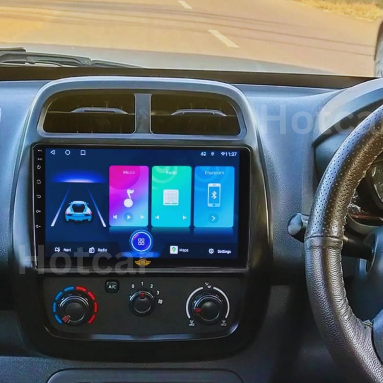 Hotcar - Renault Kwid 9 Inch Android Stereo (2GB/32GB) - With LED Rear View Camera - 1 Year Warranty