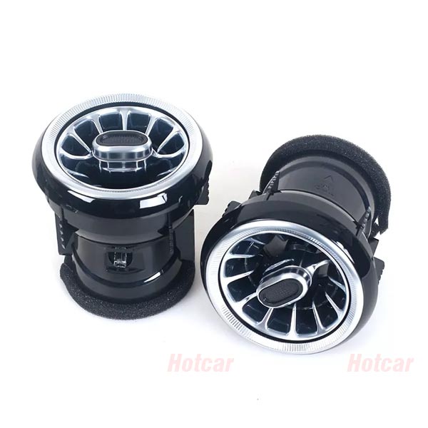 Mahindra Thar (2020) LED AC Vents - Mobile App Controlled (Set of 4 pieces)