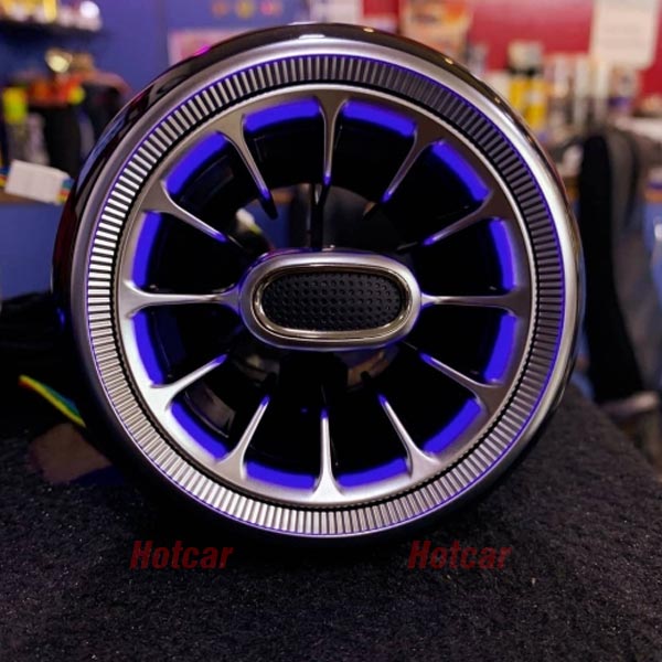 Mahindra Thar (2020) LED AC Vents - Mobile App Controlled (Set of 4 pieces)