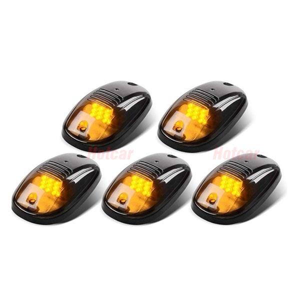 Hummer Style Roof Marker Lights - Set of 5 Pieces