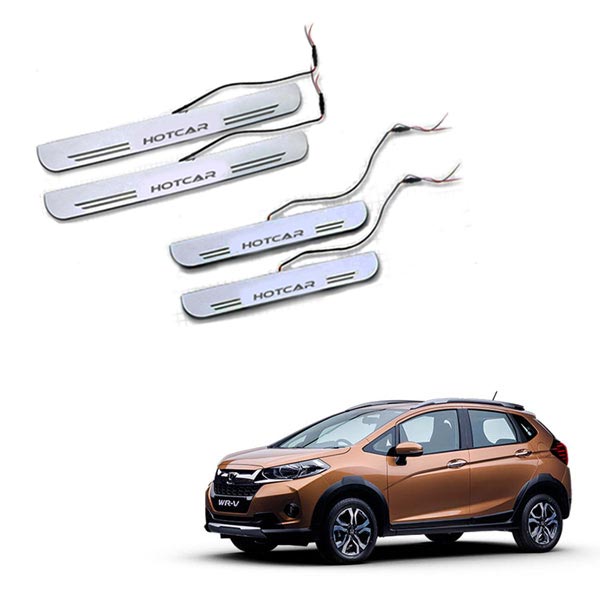 Honda WRV - LED Door Sill Scuff Plates - Acrylic