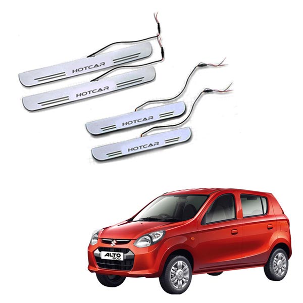 Maruti Alto800 - LED Door Sill Scuff Plates - Acrylic