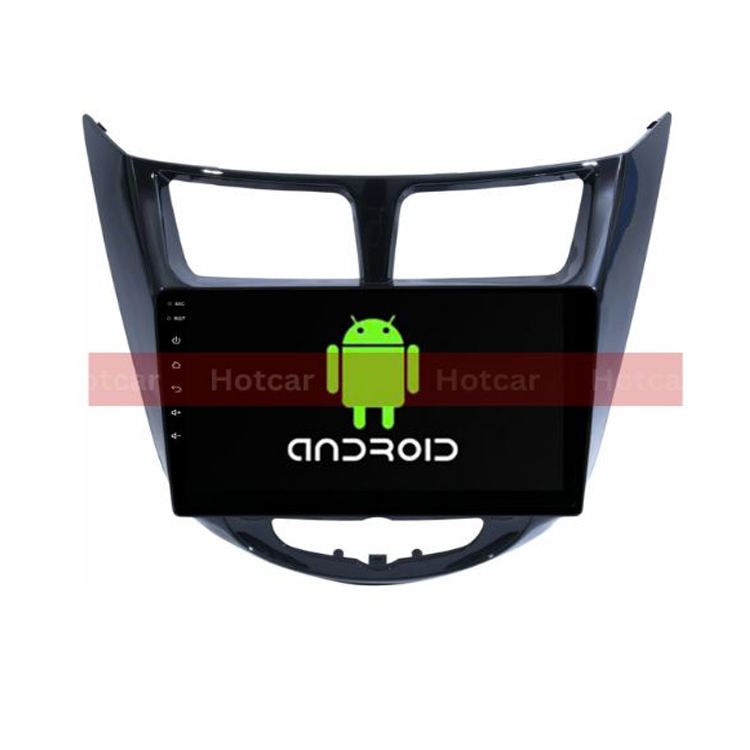 Hotcar - Hyundai Verna Old (2011-16) 9 Inch Android Stereo (2GB/32GB) - With LED Rear View Camera - 1 Year Warranty