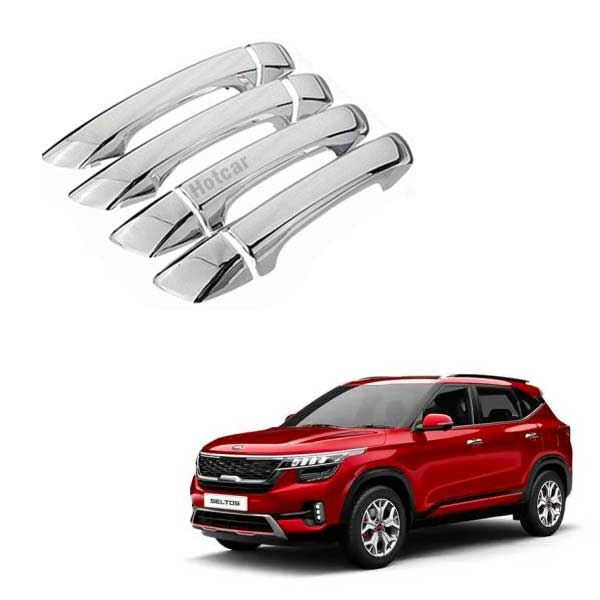 Kia Seltos Chrome Handle Covers - Set of 4 Pieces