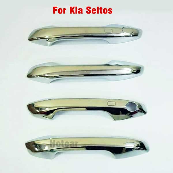 Kia Seltos Chrome Handle Covers - Set of 4 Pieces