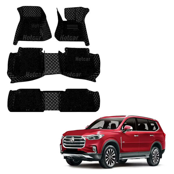 MG Gloster Luxury Quality 7D Floor Mats