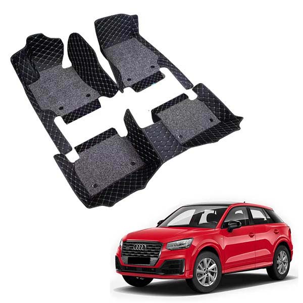 Audi Q2 (2021 Onwards) Premium 7D Floor Mats - 4 Colour Options