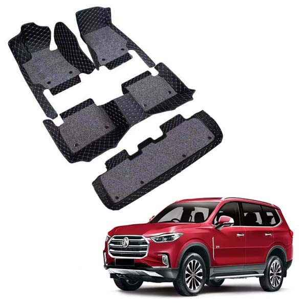 MG Gloster Premium 7D Floor Mats - 4 Colour Options