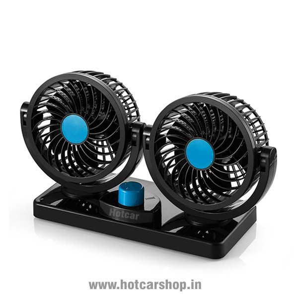 360 Degree Car Interior Fan - Dual Head