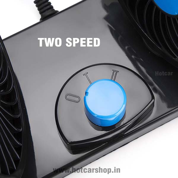 360 Degree Car Interior Fan - Dual Head