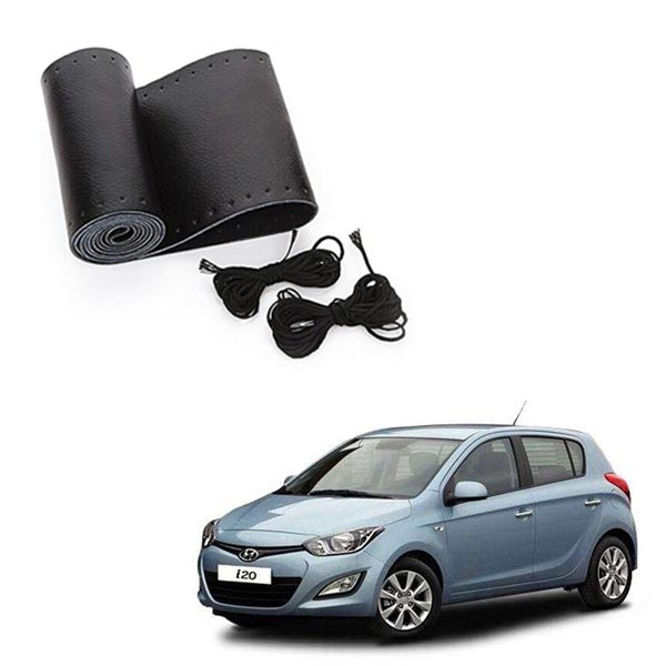 Hyundai i20 Type 2 - Generic Steering Cover - Stitchable Type