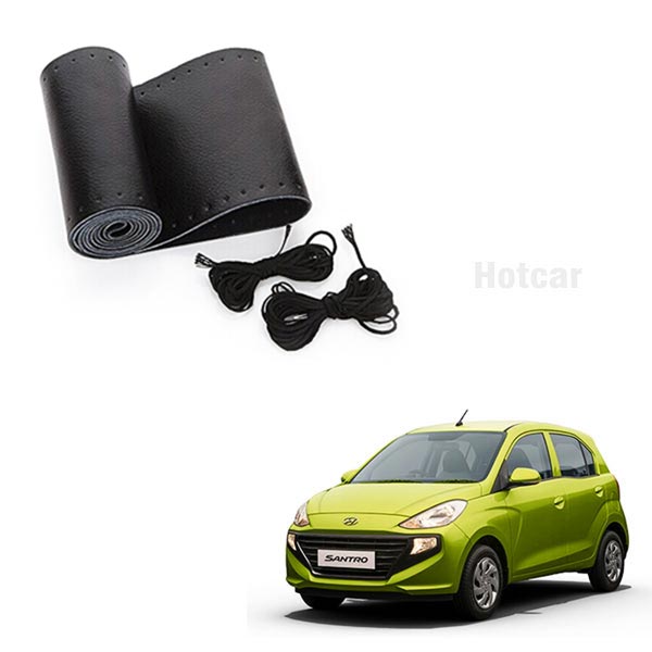 Hyundai Santro New - Generic Steering Cover - Stitchable Type