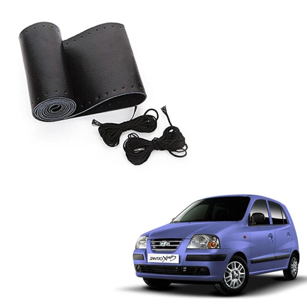 Hyundai Santro Xing - Generic Steering Cover - Stitchable Type