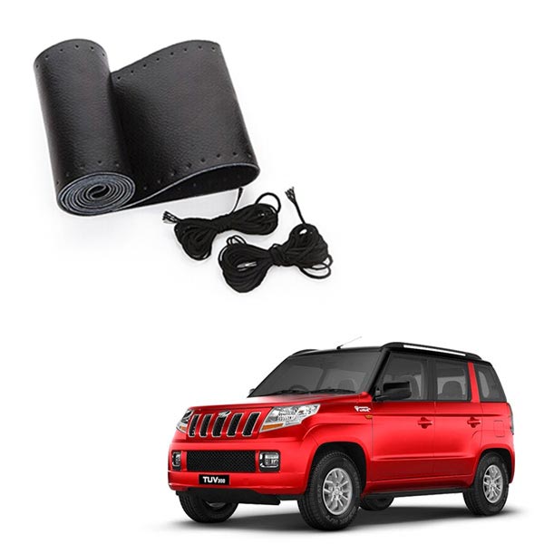 Mahindra TUV300 - Generic Steering Cover - Stitchable Type