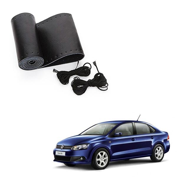 Volkswagen Vento - Generic Steering Cover - Stitchable Type