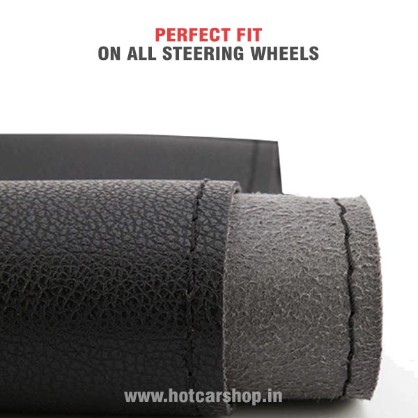 Maruti Baleno Type 2 - Generic Steering Cover - Stitchable Type