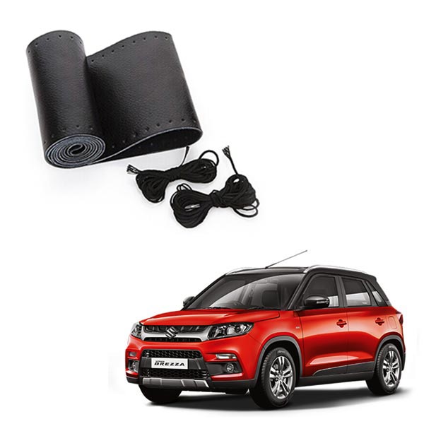 Maruti Brezza - Generic Steering Cover - Stitchable Type