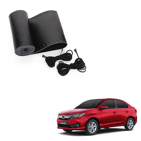 Honda Amaze Type 3 - Generic Steering Cover - Stitchable Type