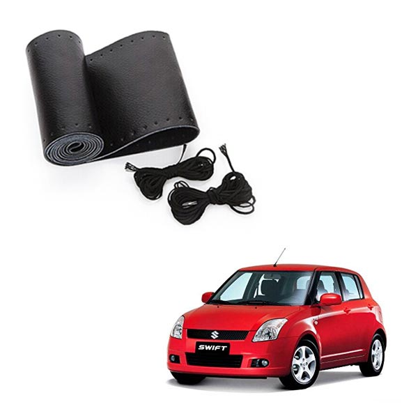 Maruti Swift Type 1 - Generic Steering Cover - Stitchable Type