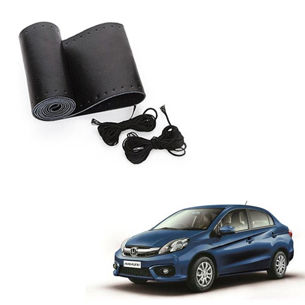 Honda Amaze Type 2 - Generic Steering Cover - Stitchable Type
