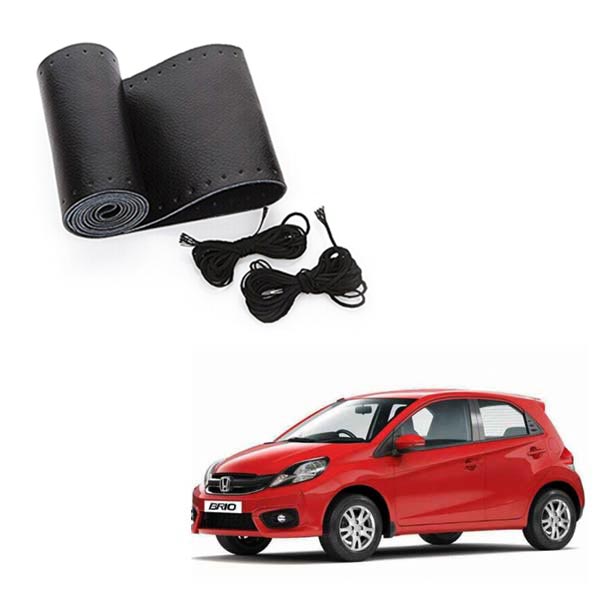 Honda brio shop steering cover
